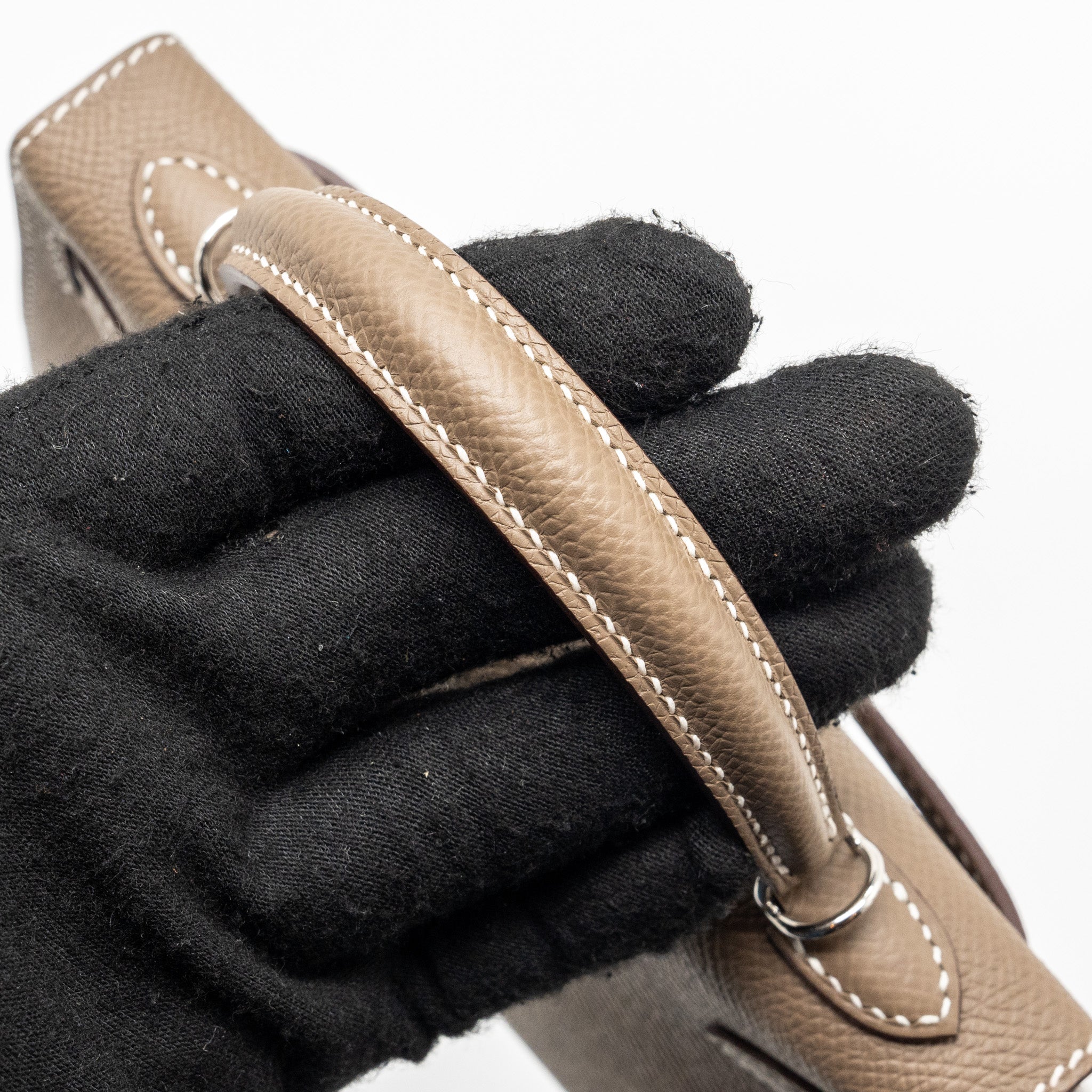 HERMES MINI KELLY II EPSOM ETOUPE SHW