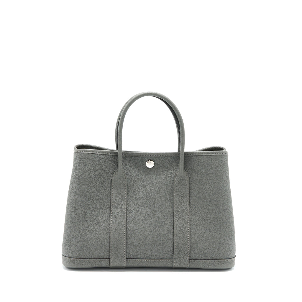 HERMES GARDEN PARTY 30 NEGONDA GRIS MEYER SHW