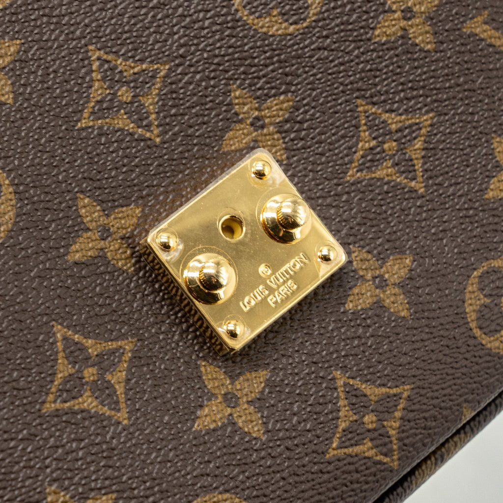 LOUIS VUITTON POCHETTE MÉTIS MONOGRAM REVERSE CANVAS GHW