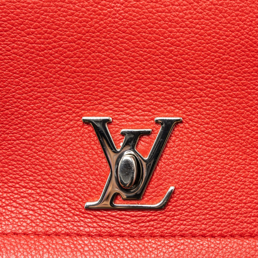 LOUIS VUITTON LOCKME II BB CALFSKIN RUBIS SHW