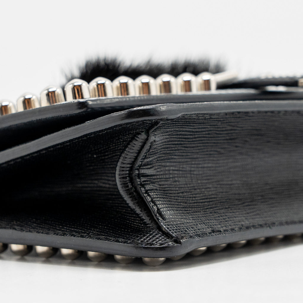 FENDI KARLITO WALLET ON CHAIN LEATHER MULTICOLOUR SHW