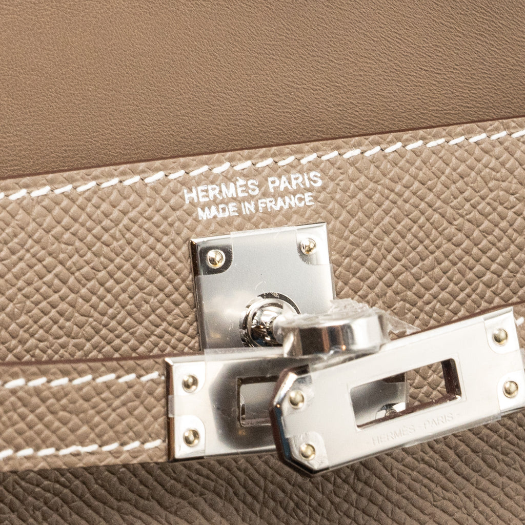 HERMES MINI KELLY II EPSOM ETOUPE SHW