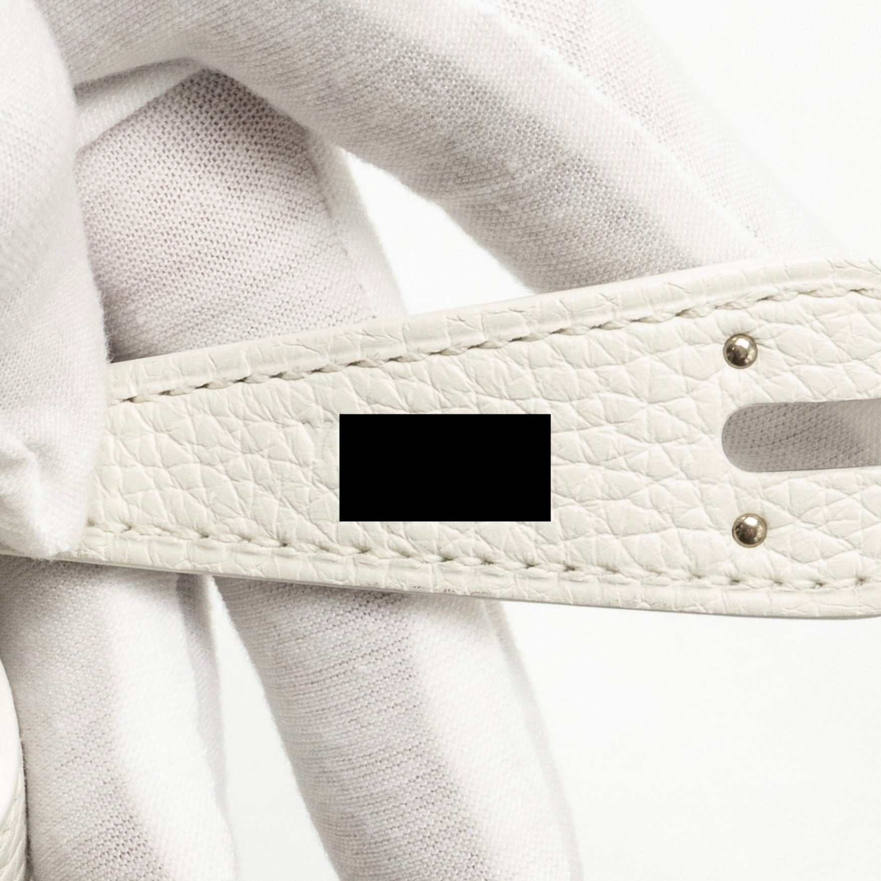 HERMES LINDY 26 CLEMENCE BLANC SHW