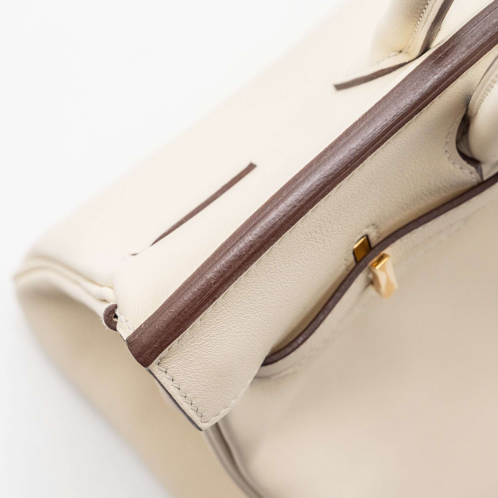 HERMES BIRKIN 25 NATA SWIFT GHW
