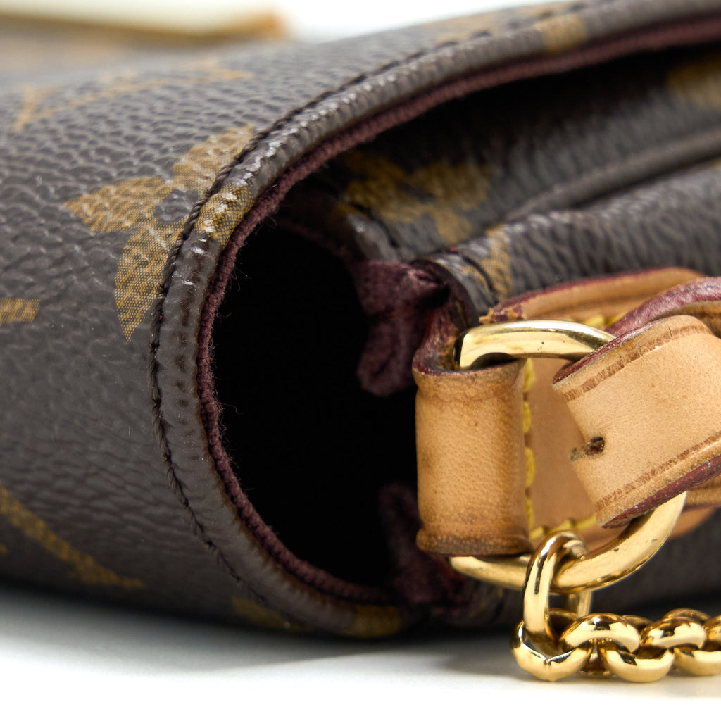 LOUIS VUITTON FAVORITE PM MONOGRAM CANVAS GHW