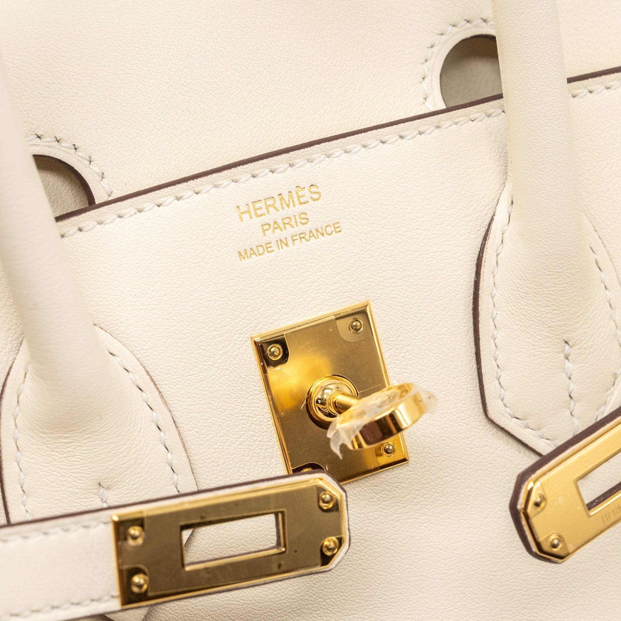 HERMES BIRKIN 25 NATA SWIFT GHW