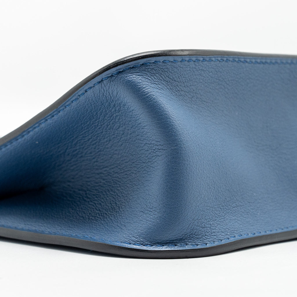 HERMES MINI HALZAN 22 SWIFT BLUE AGATE SHW