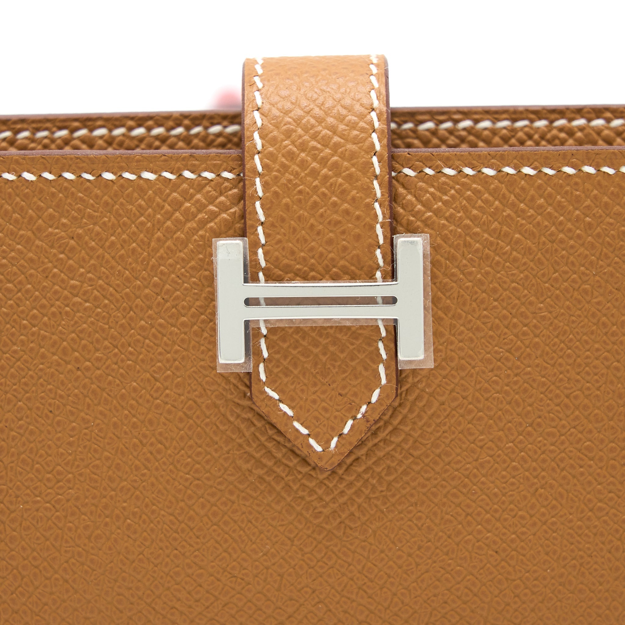 HERMES BEARN CARDHOLDER EPSOM GOLD SHW