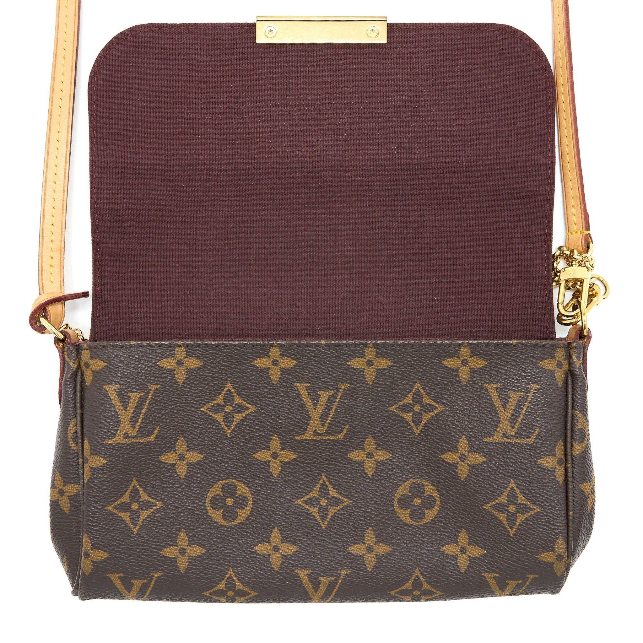 LOUIS VUITTON FAVORITE PM MONOGRAM CANVAS GHW