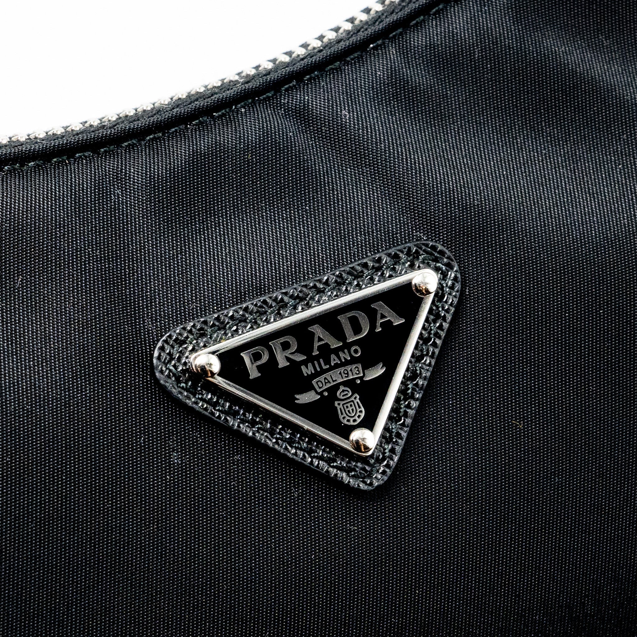 PRADA RE-EDITION 2005 RE-NYLON MINI BAG BLACK SHW