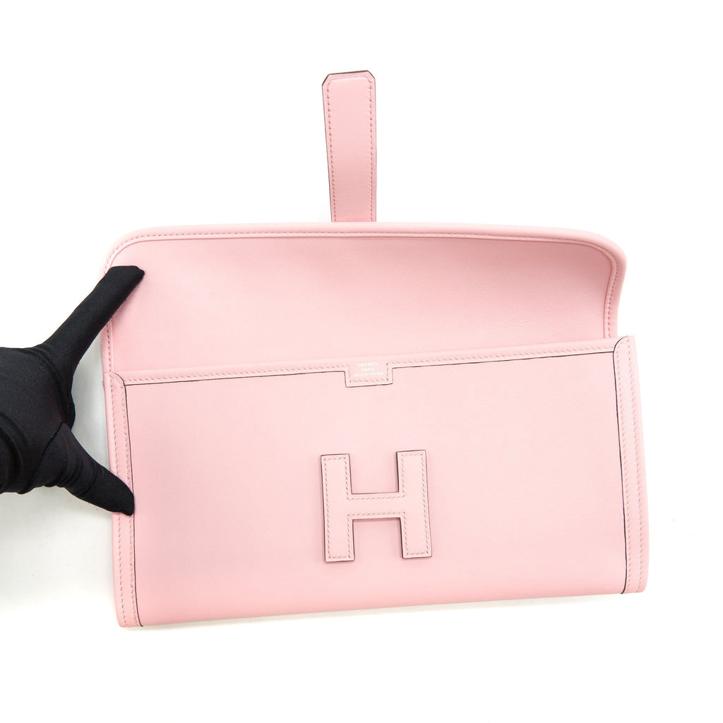 HERMES JIGE ELAN 29 CLUTCH SWIFT ROSE SAKURA