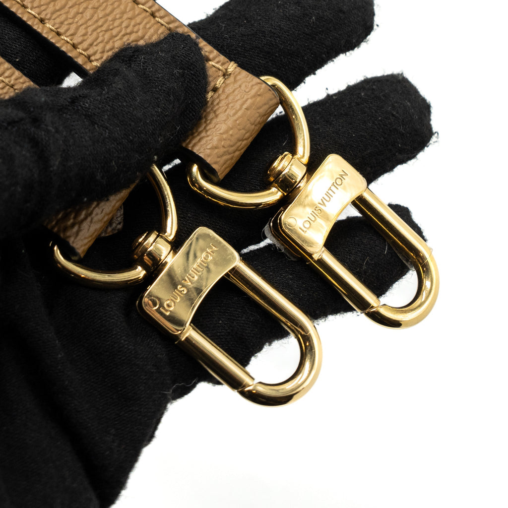 LOUIS VUITTON POCHETTE MÉTIS MONOGRAM REVERSE CANVAS GHW