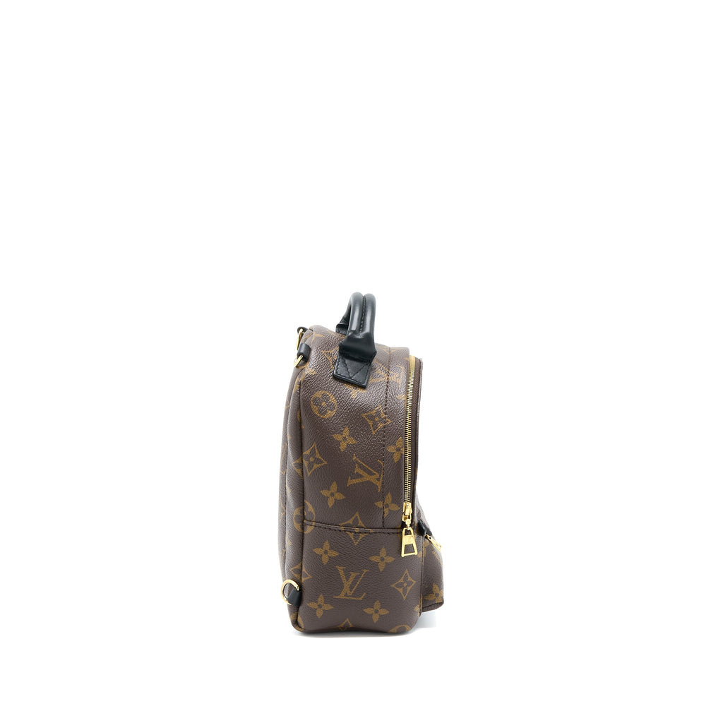 LOUIS VUITTON MINI PALM SPRING BACKPACK MONOGRAM CANVAS GHW
