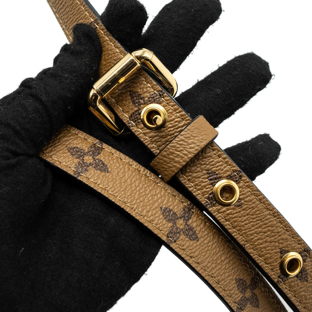 LOUIS VUITTON POCHETTE MÉTIS MONOGRAM REVERSE CANVAS GHW
