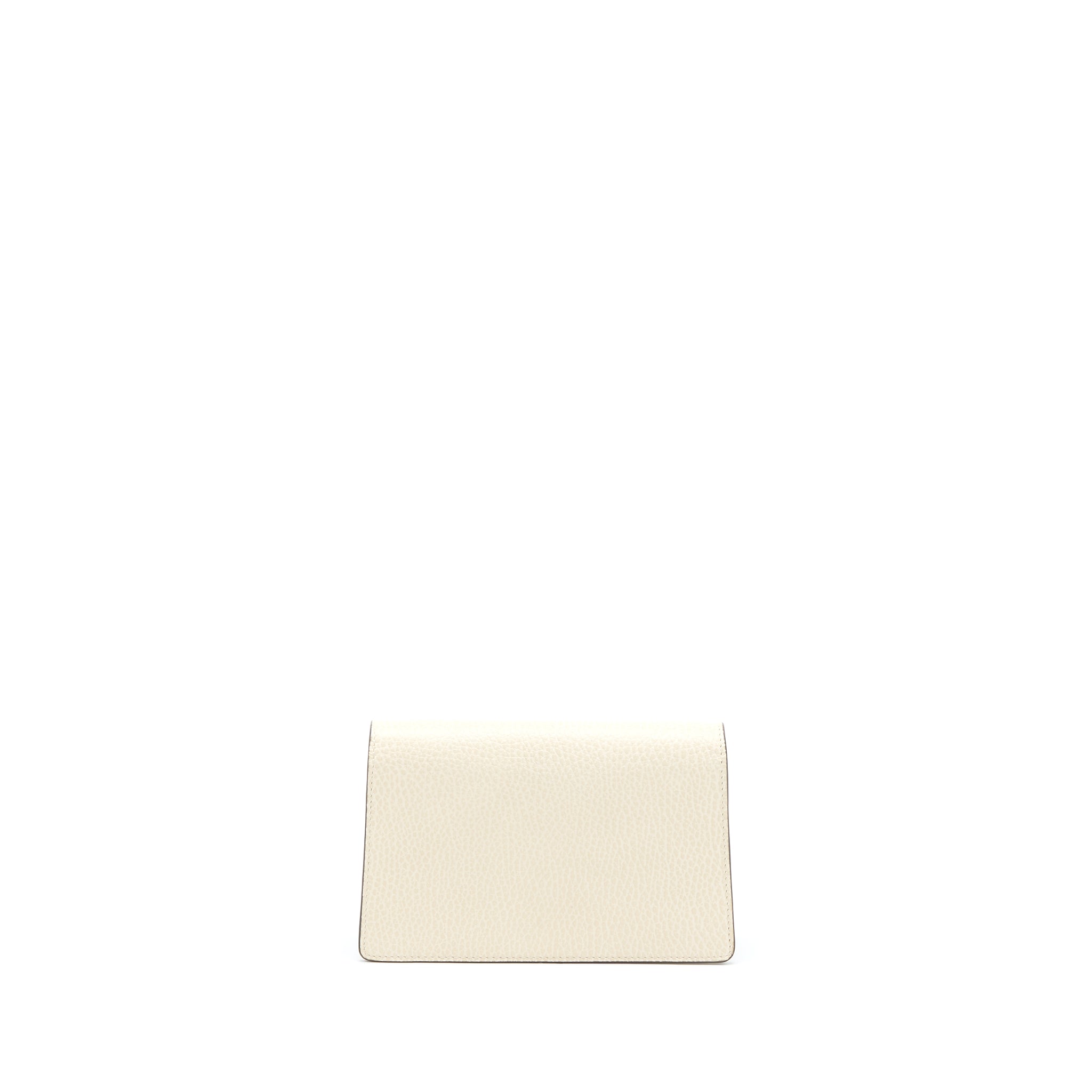 GUCCI SUPER MINI DIONYSUS CALFSKIN WHITE RUTHENIUM HARDWARE