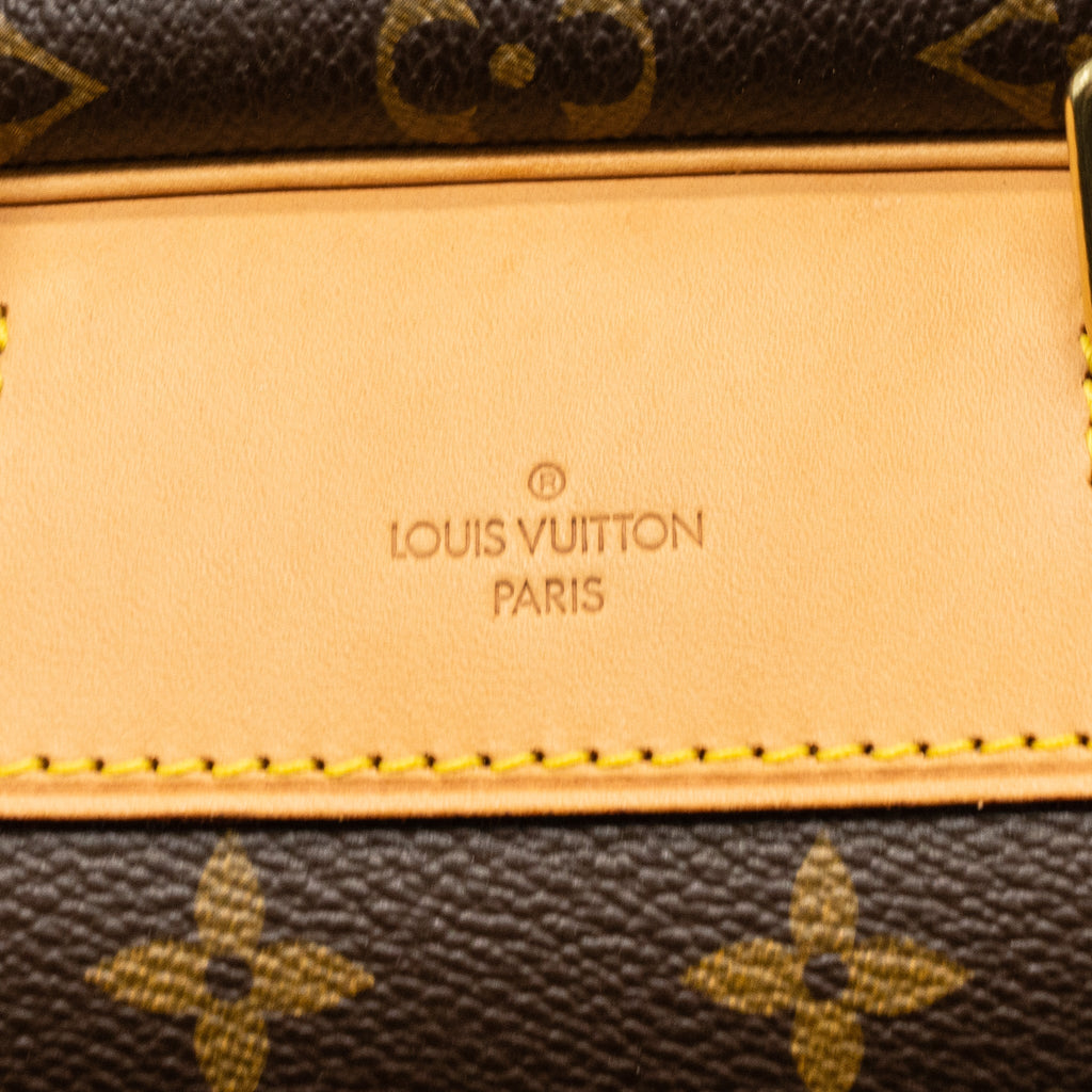 LOUIS VUITTON SMALL LUGGAGE BAG MONOGRAM CANVAS GHW