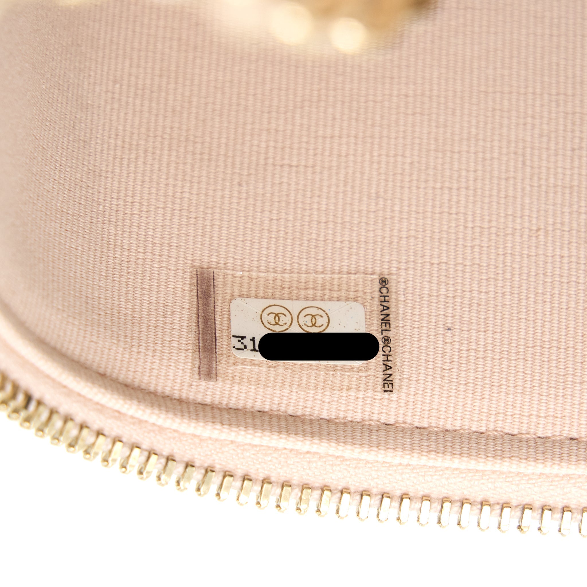 CHANEL LONG VANITY CASE CAVIAR LIGHT PINK LGHW