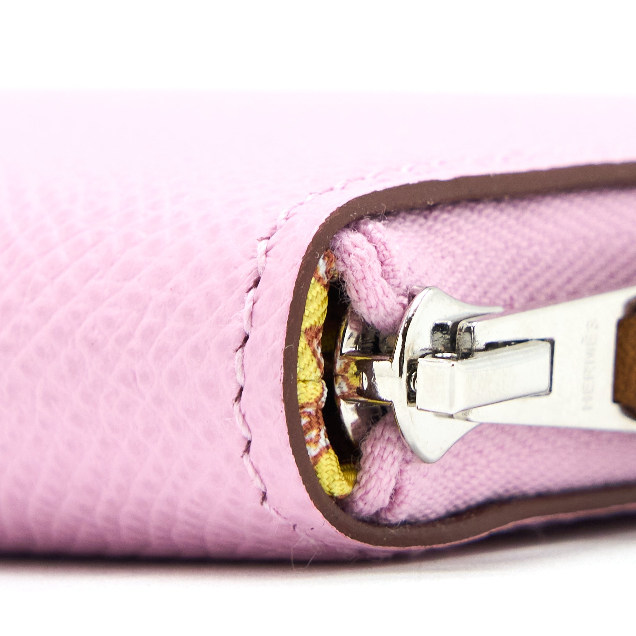 HERMES SILK’IN CLASSIQUE LONG WALLET EPSOM MAUVE SYLVESTRE/MULTICOLOUR SHW