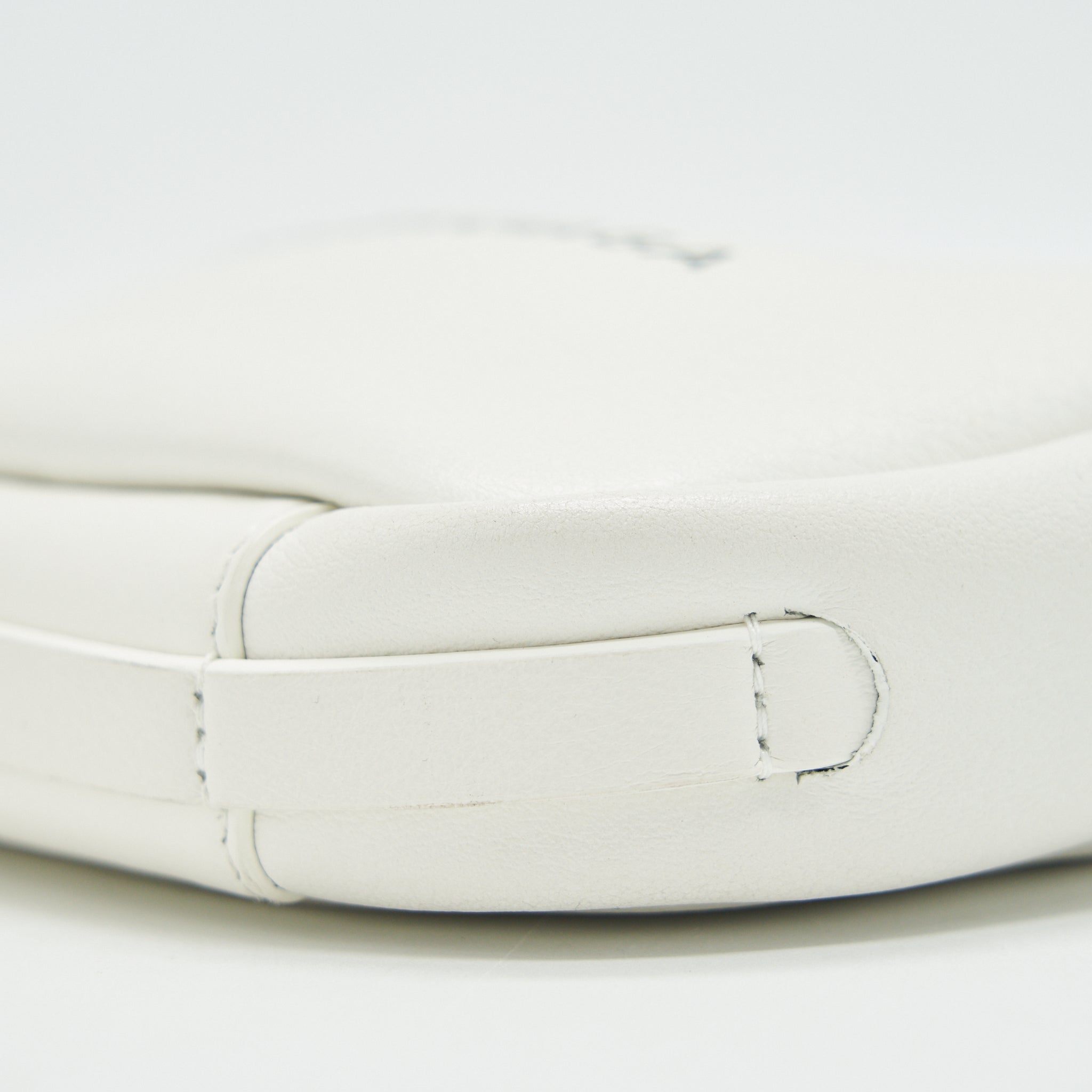 BALENCIAGA MINI CAMERA CROSSBODY BAG WHITE