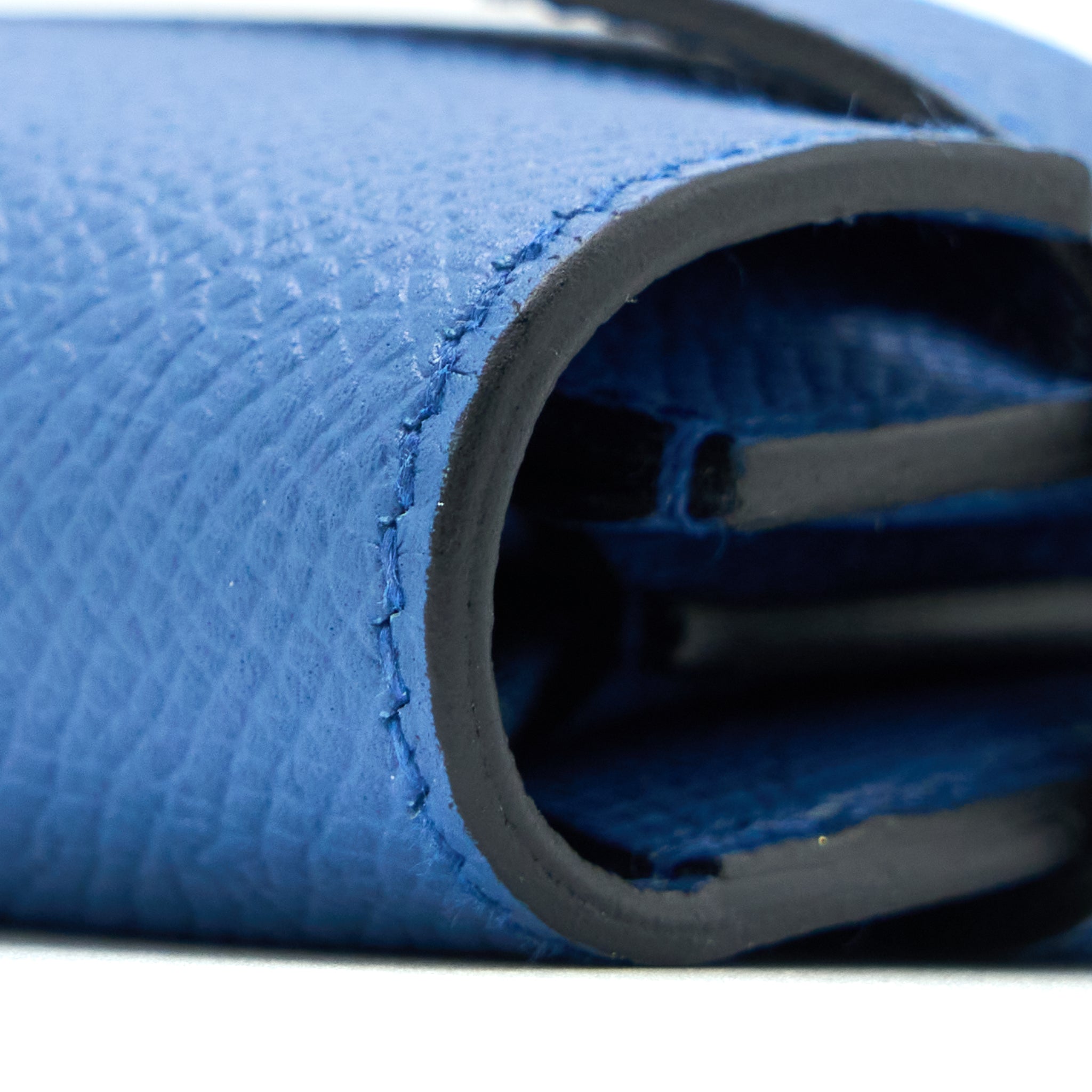 HERMES KELLY LONG WALLET EPSOM BLUE GHW