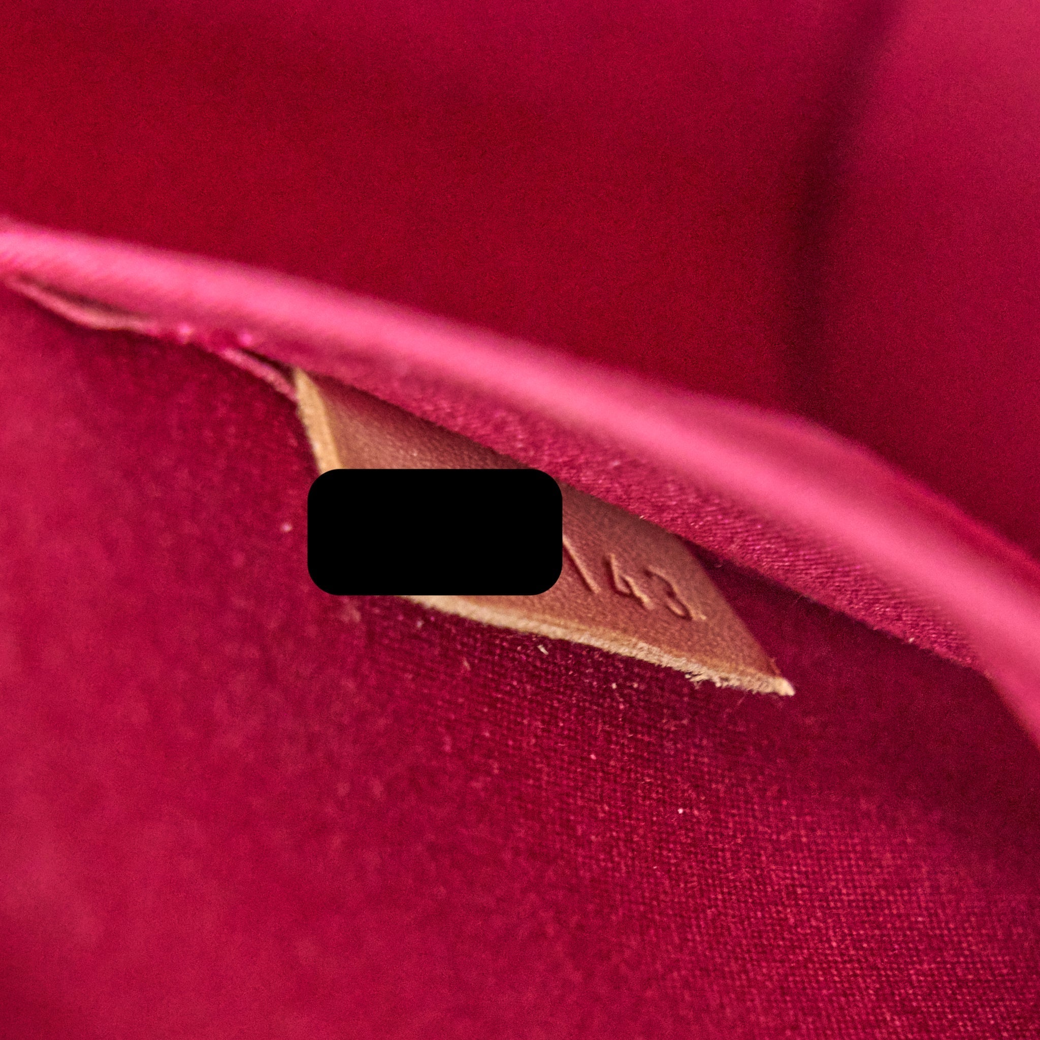 LOUIS VUITTON ALMA BB MONOGRAM VERNICE PINK GHW