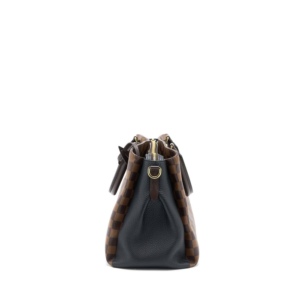LOUIS VUITTON NORMANDY TOTE BAG DAMIER EBENE CANVAS GHW