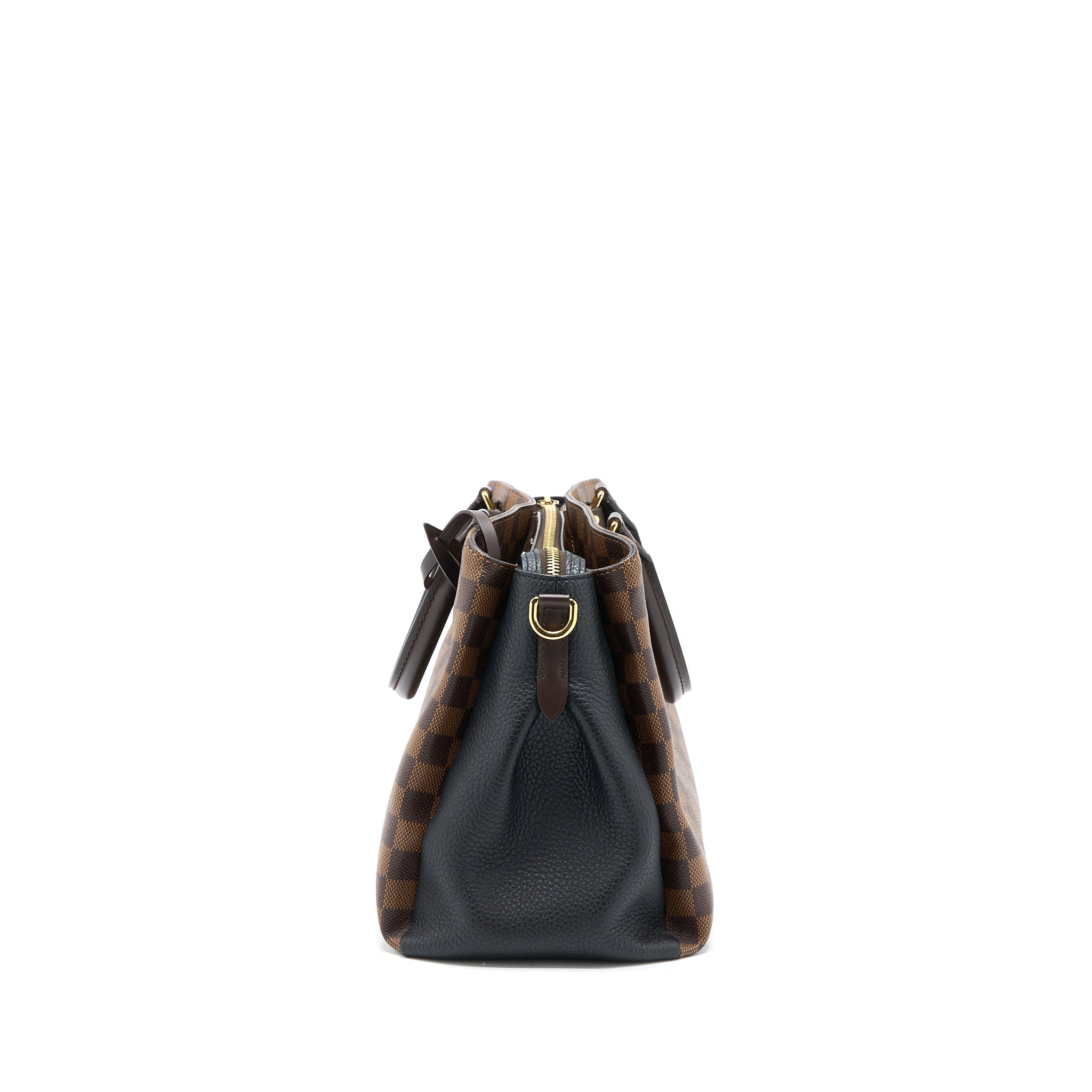 LOUIS VUITTON NORMANDY TOTE BAG DAMIER EBENE CANVAS GHW