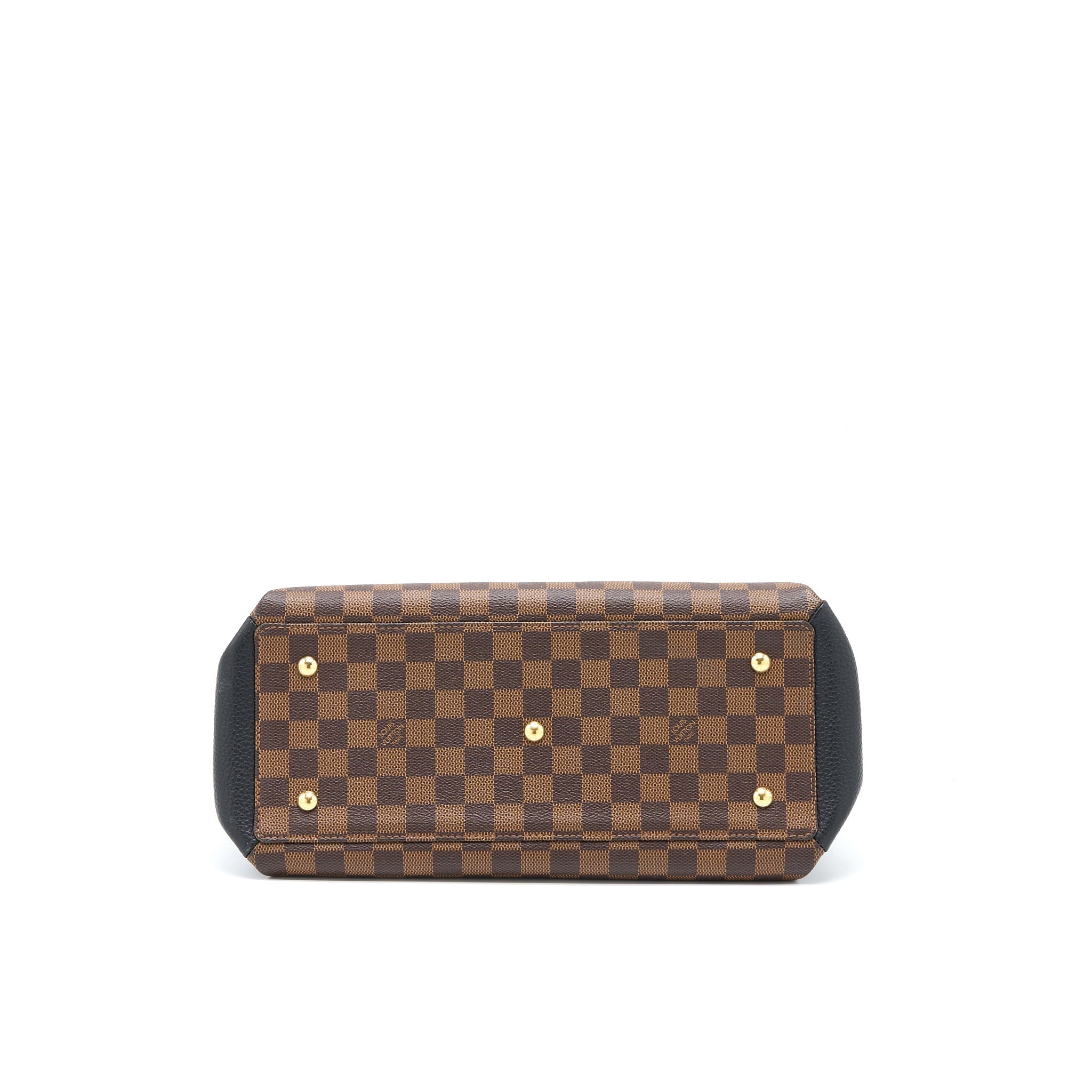 LOUIS VUITTON NORMANDY TOTE BAG DAMIER EBENE CANVAS GHW