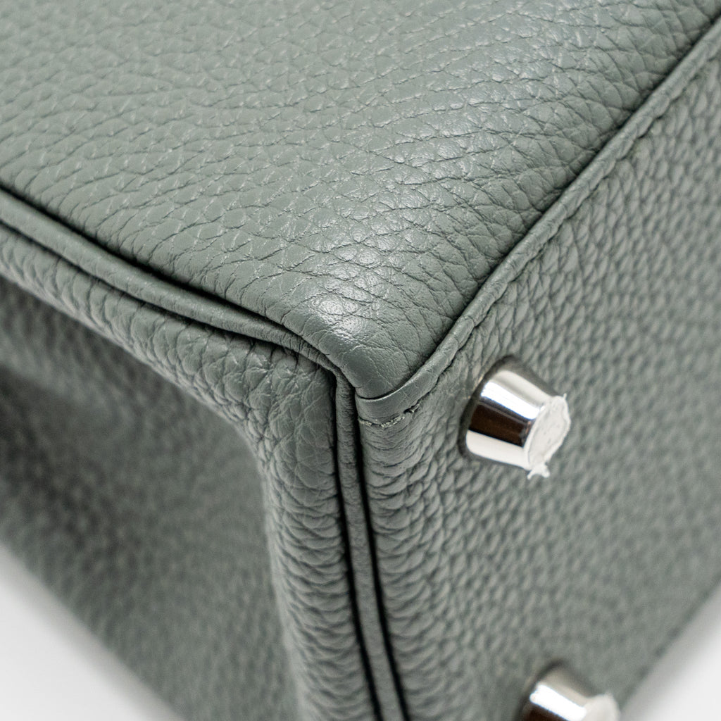 HERMES KELLY 25 TOGO VERT AMANDE SHW