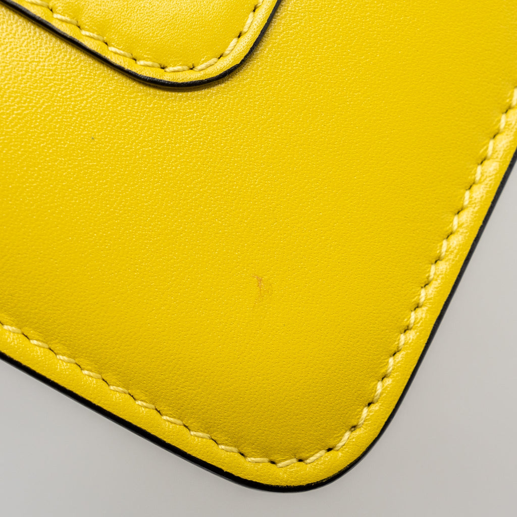BVLGARI SERPENTI FOREVER SHOULDER BAG CALFSKIN YELLOW LGHW
