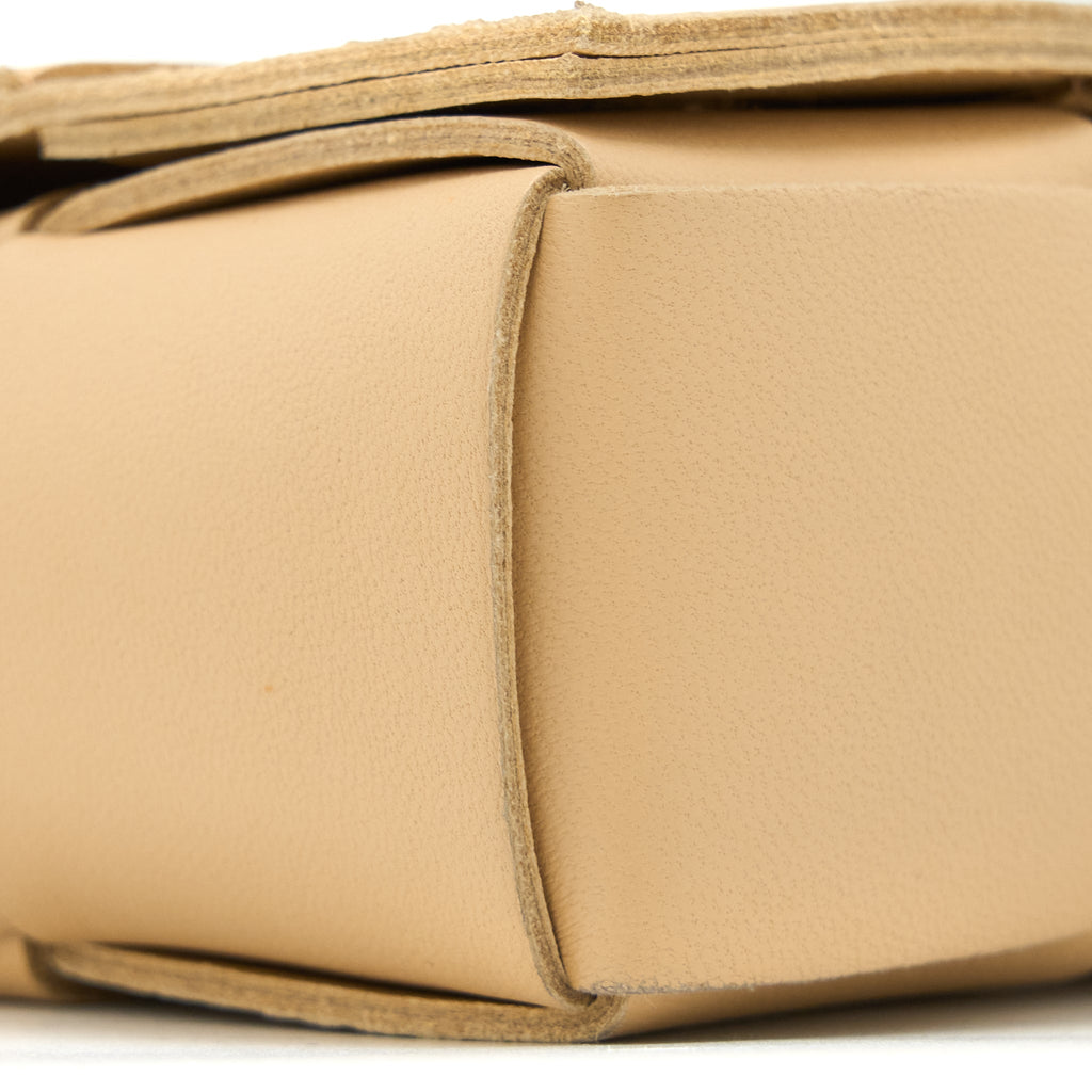 BOTTEGA VENETA CASSETTE BELT BAG ALMOND