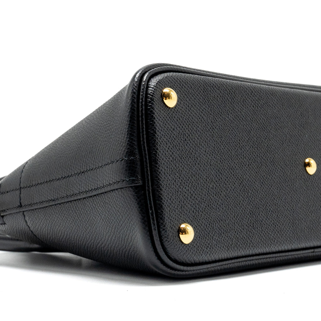 HERMES BOLIDE 27 EPSOM BLACK GHW