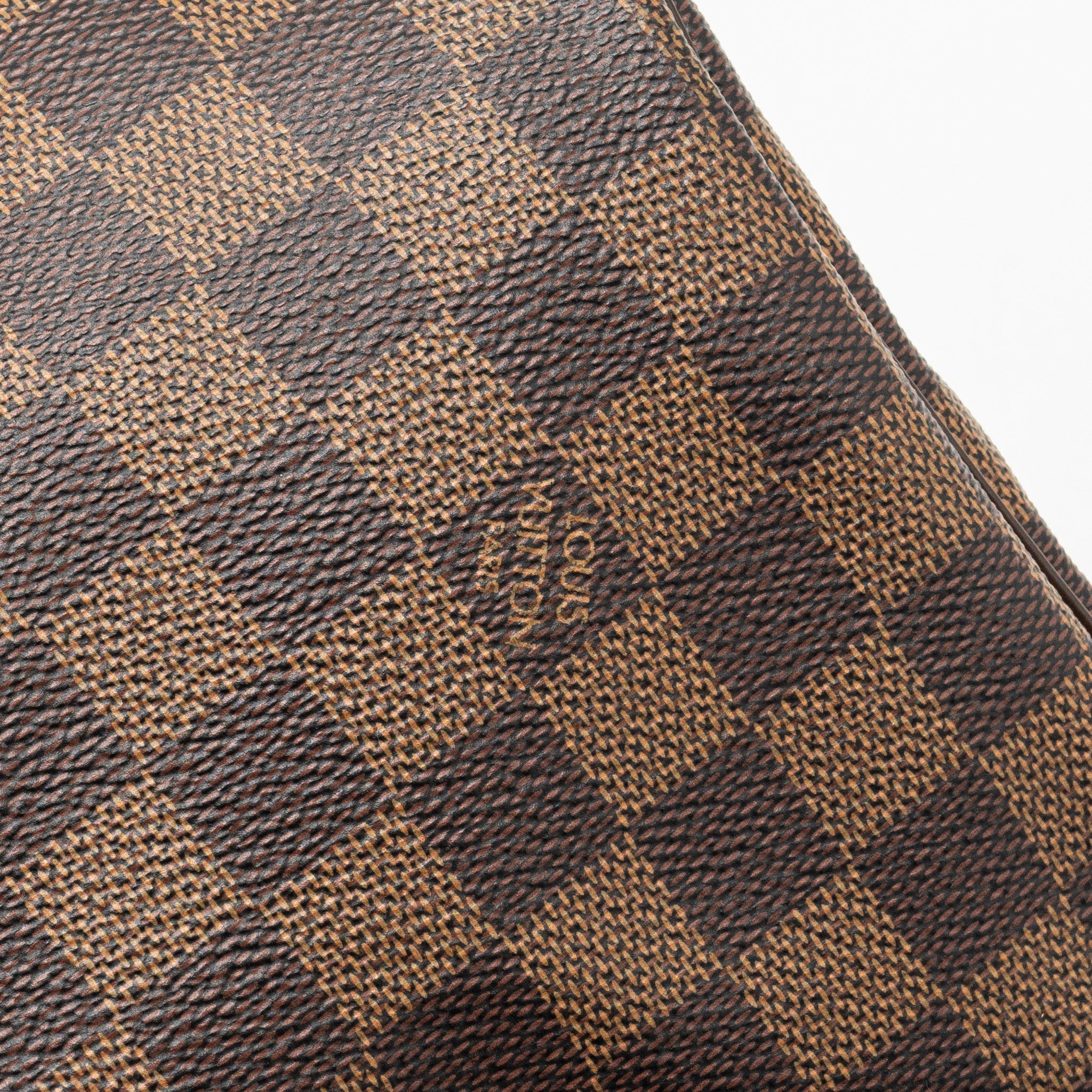 LOUIS VUITTON SPEEDY BANDOULIERE 25 DAMIER EBENE CANVAS GHW