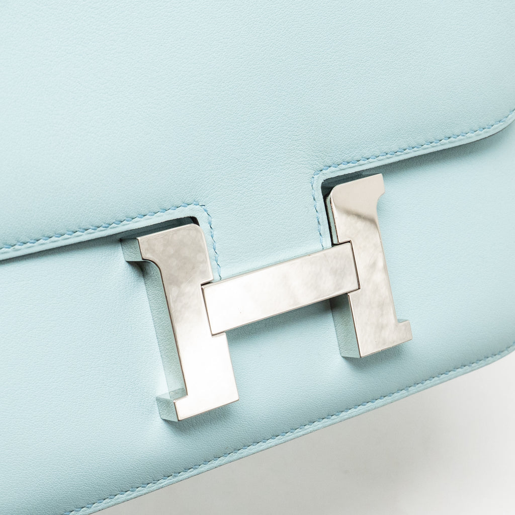 HERMES MINI CONSTANCE SWIFT BLUE ZEPHYR / CACTUS SHW