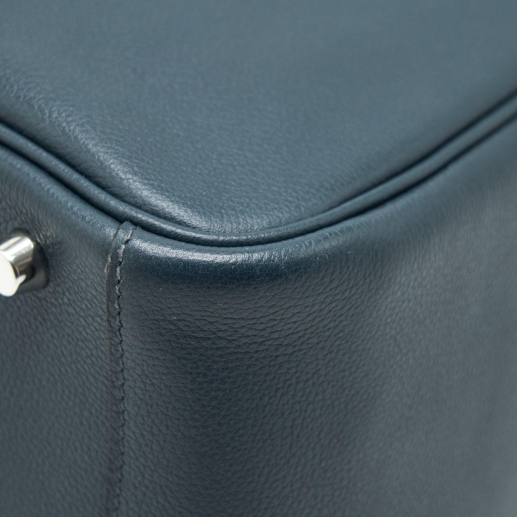 HERMES LINDY 30 EVERCOLOUR VERT CYPRESS SHW