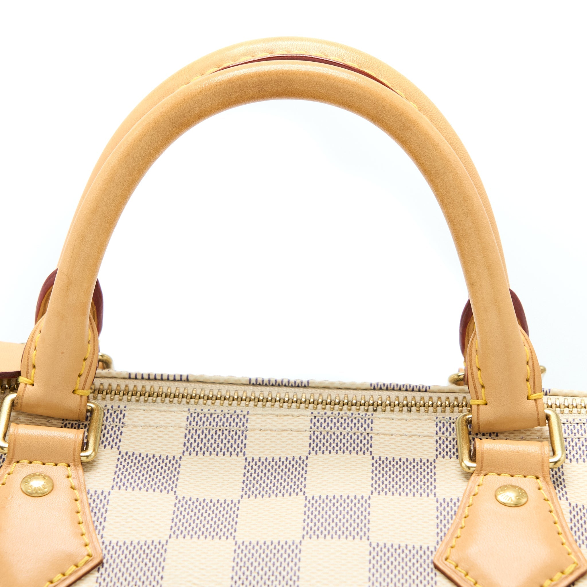 LOUIS VUITTON SPEEDY 30 DAMIER AZUR CANVAS GHW