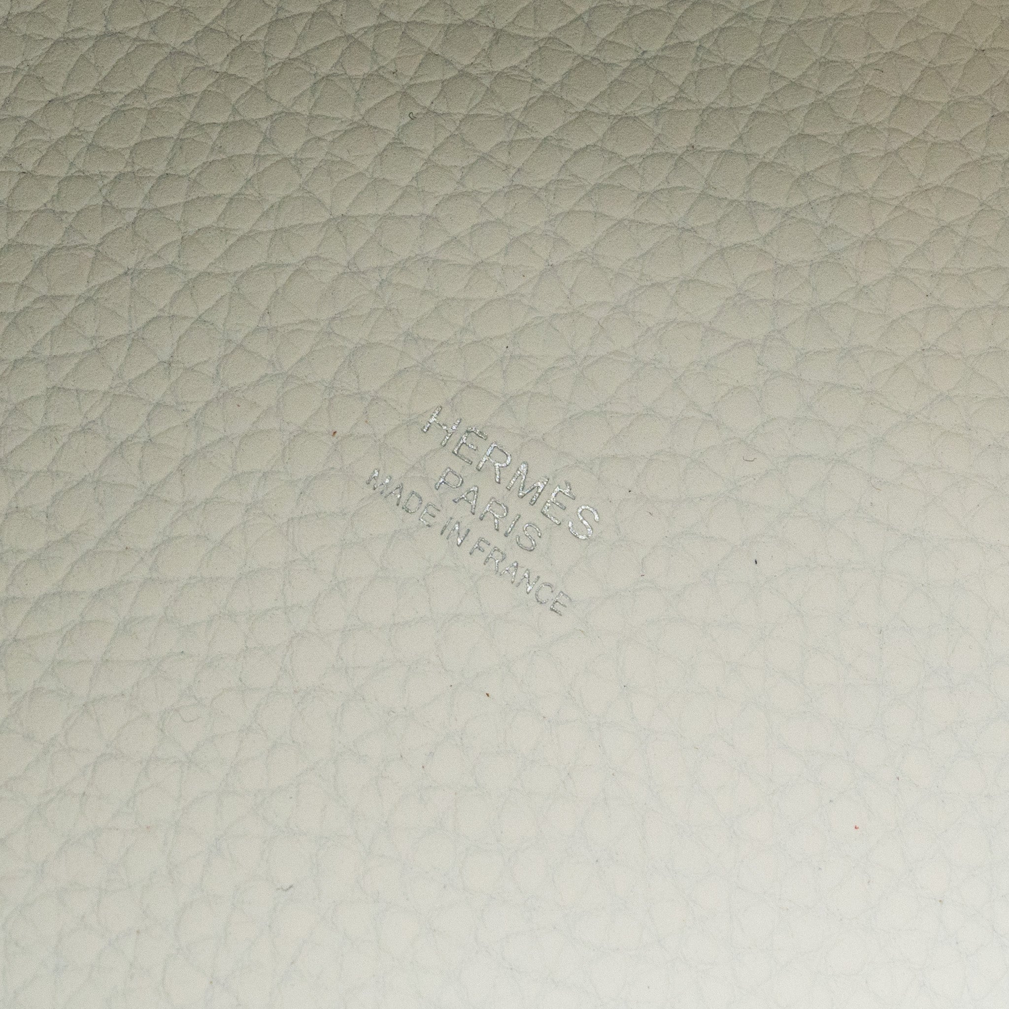 HERMES PICOTIN 18 LOCK BAG CLEMENCE NEW WHITE SHW