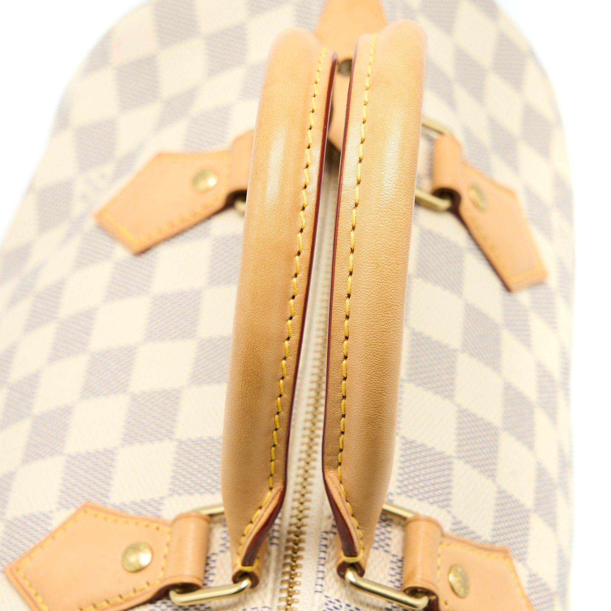 LOUIS VUITTON SPEEDY 30 DAMIER AZUR CANVAS GHW