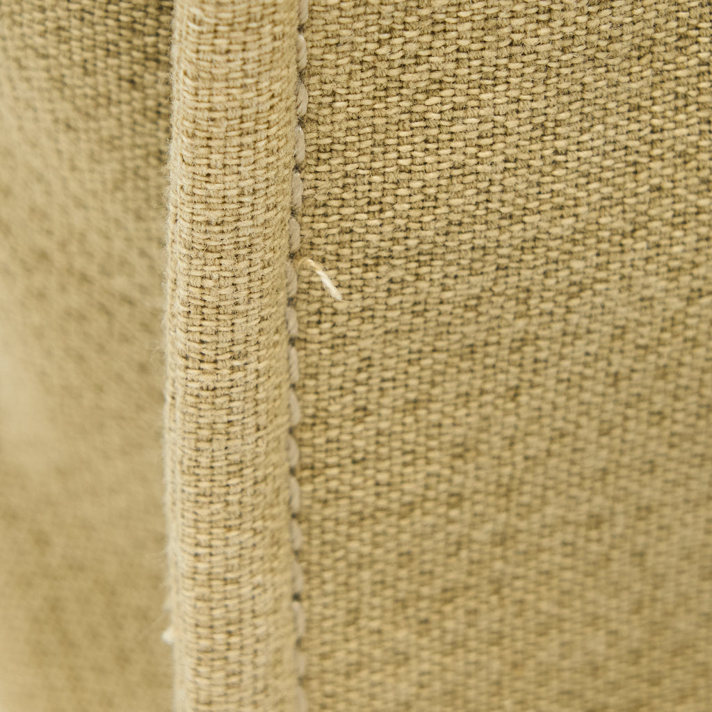 CHANEL DEAUVILLE TOTE CANVAS DARK BEIGE SHW