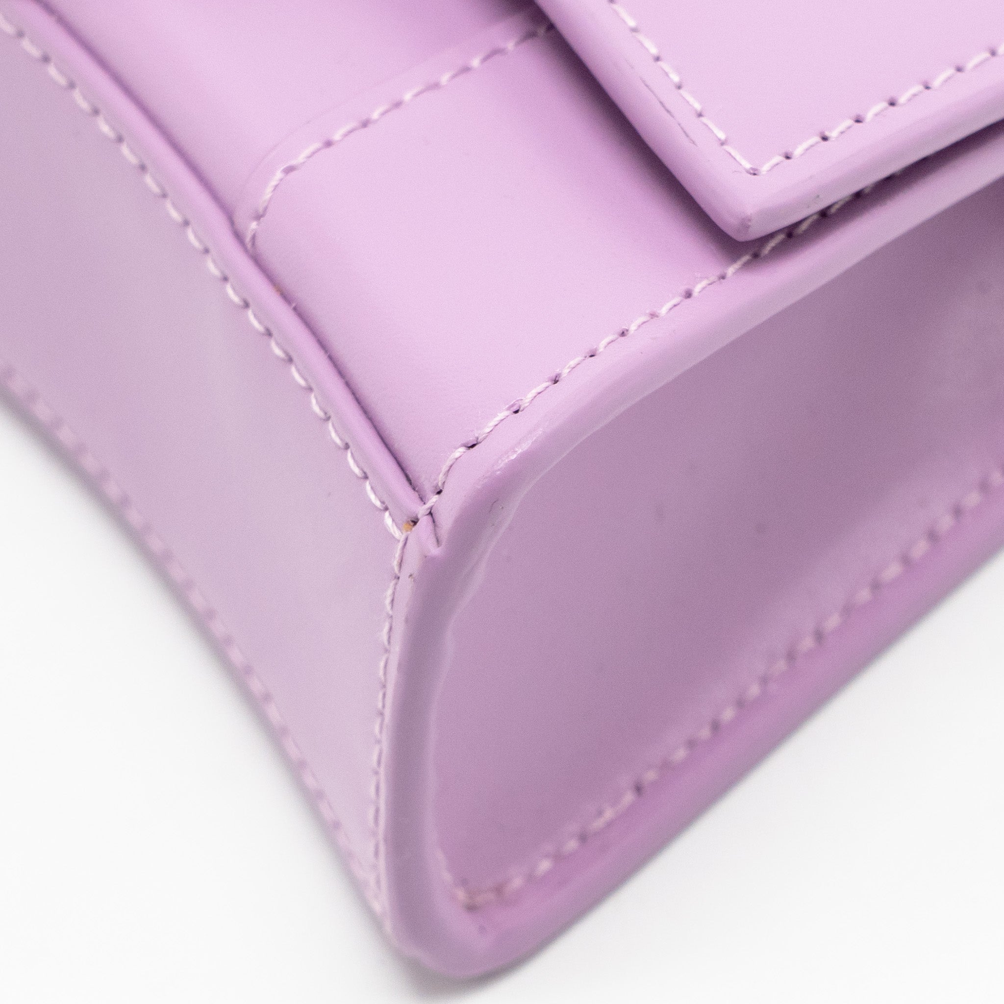 BALENCIAGA MINI HOURGLASS BAG CALFSKIN LIGHT PURPLE SHW