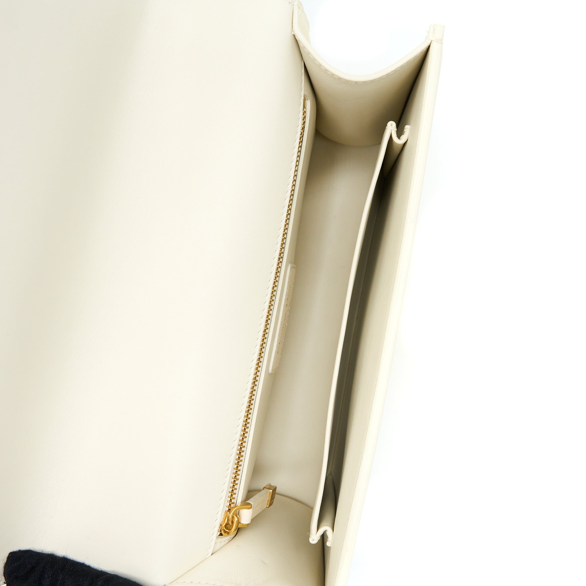 DIOR MEDIUM MONTAIGNE 30 BAG WHITE GHW