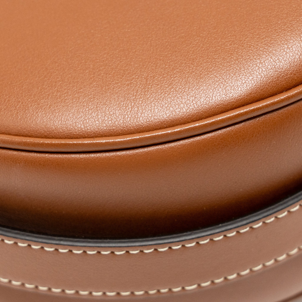 CELINE MEDIUM AVA STRAP BAG SMOOTH CALFSKIN TAN GHW
