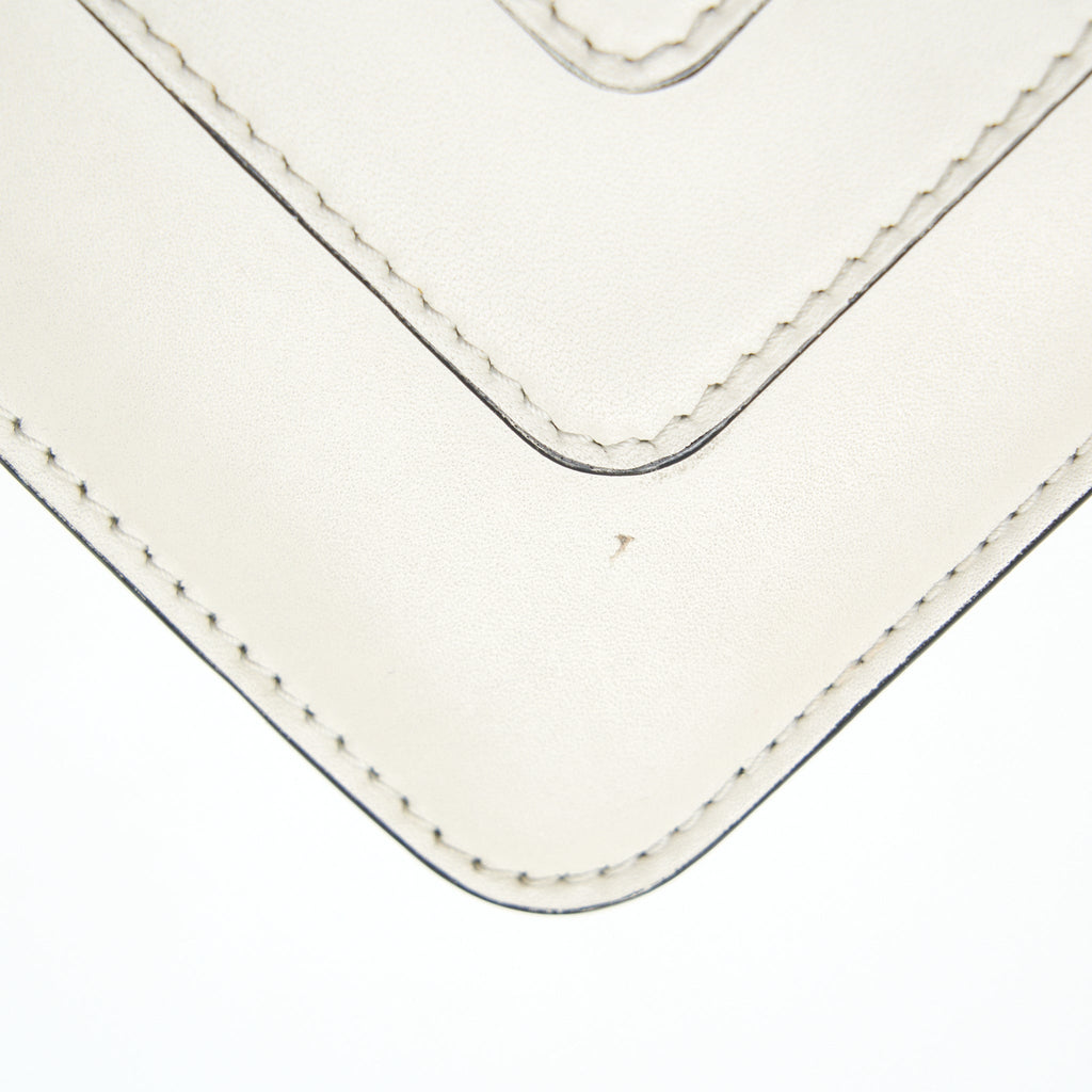 BVLGARI SERPENTI FOREVER CROSSBODY BAG WHITE LGHW