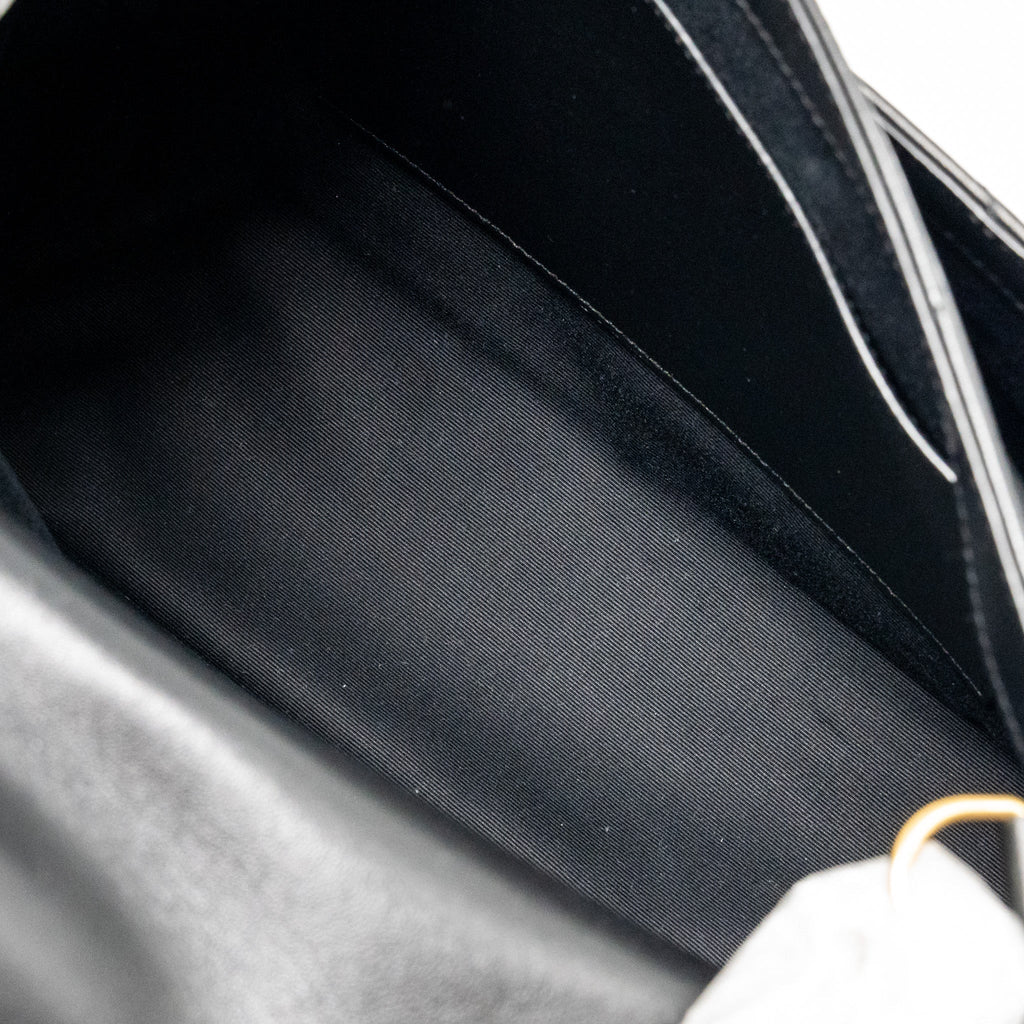 SAINT LAURENT MEDIUM NIKI BAG LAMBSKIN BLACK GHW