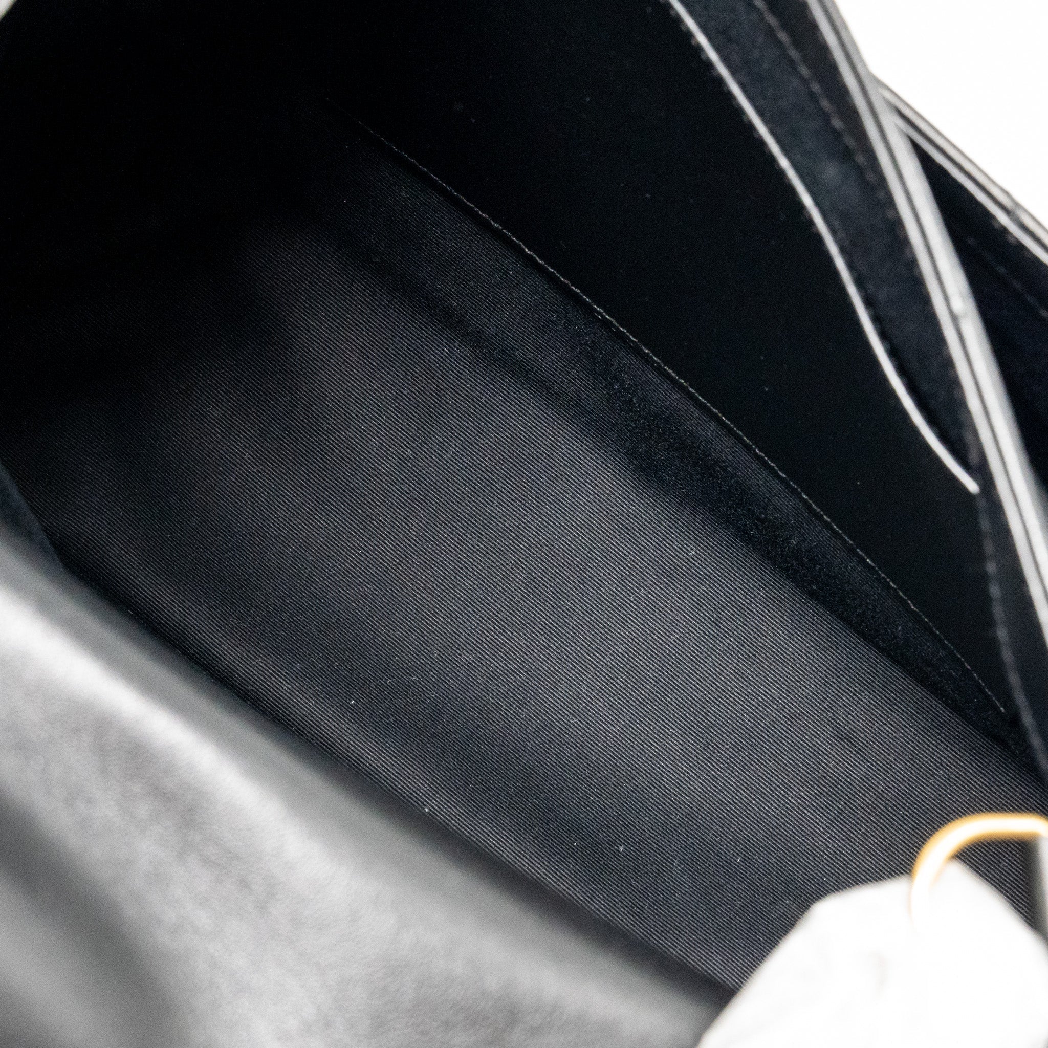 SAINT LAURENT MEDIUM NIKI BAG LAMBSKIN BLACK GHW