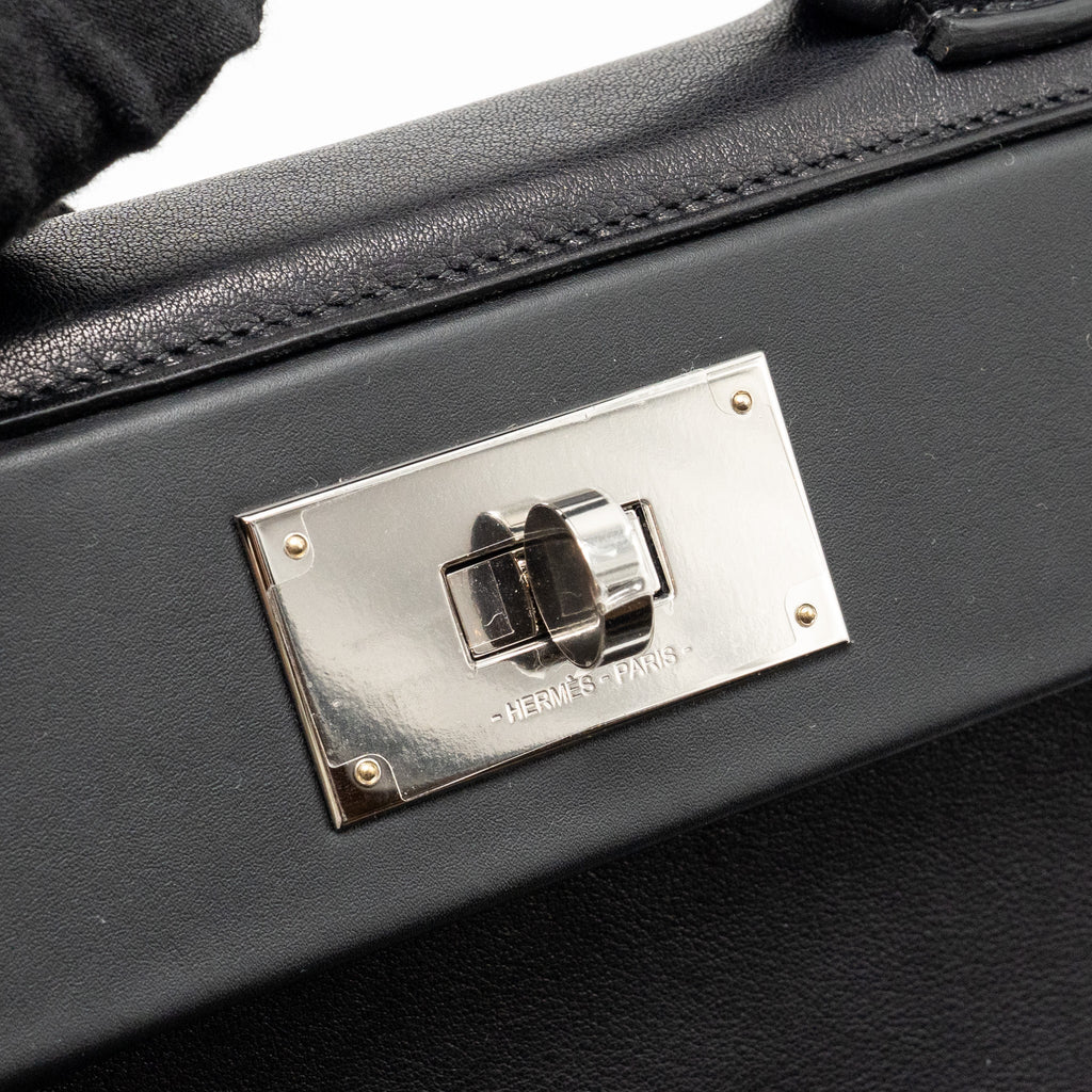 HERMES MINI 24/24 2424-21 BAG VOLUPTO/ SWIFT BLACK SHW