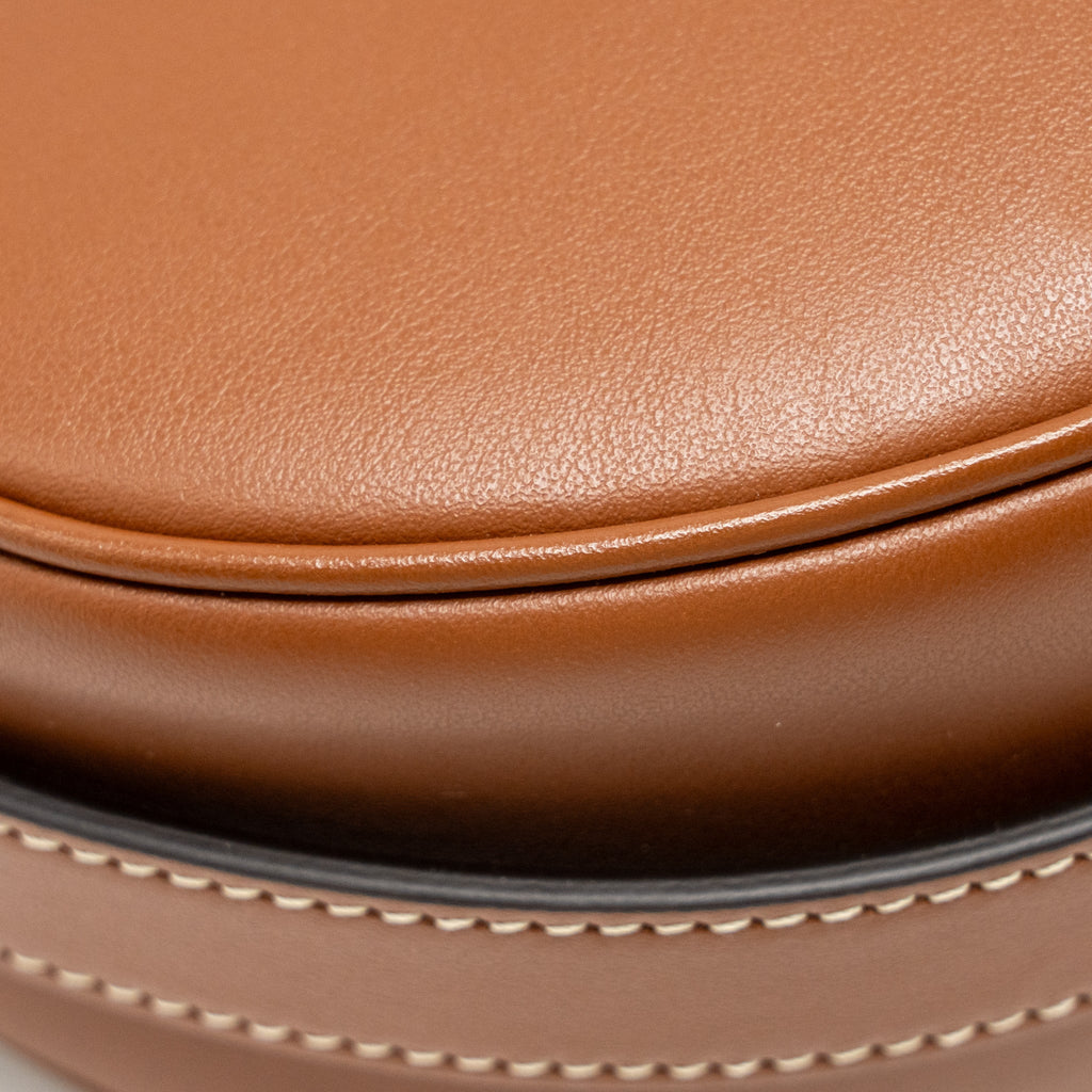 CELINE MEDIUM AVA STRAP BAG SMOOTH CALFSKIN TAN GHW