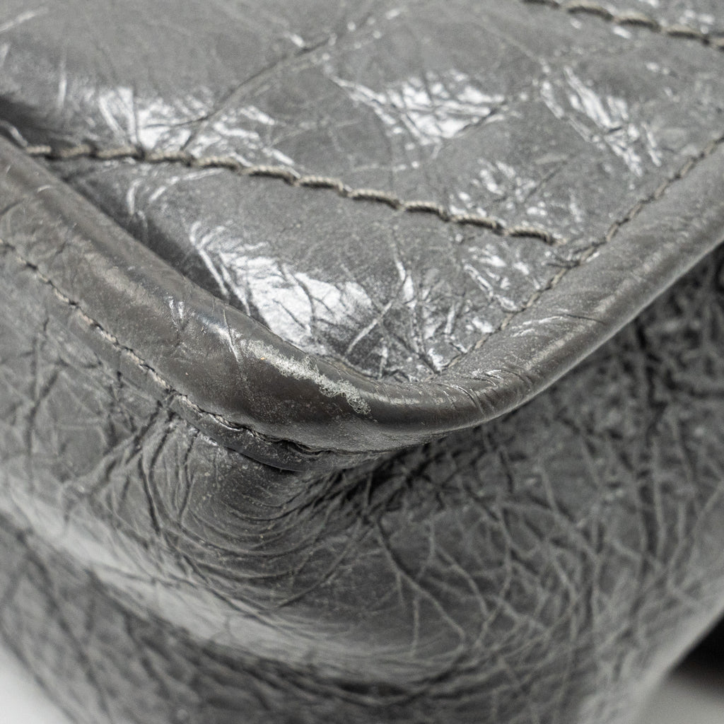 SAINT LAURENT NIKI BABY CALFSKIN GREY SHW