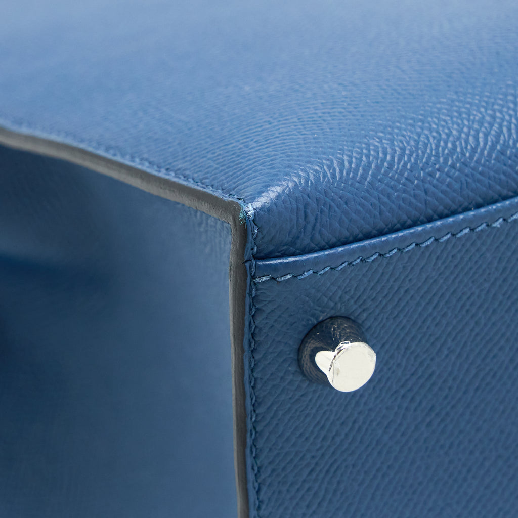 HERMES KELLY 35 EPSOM S4 DEEP BLUE SHW