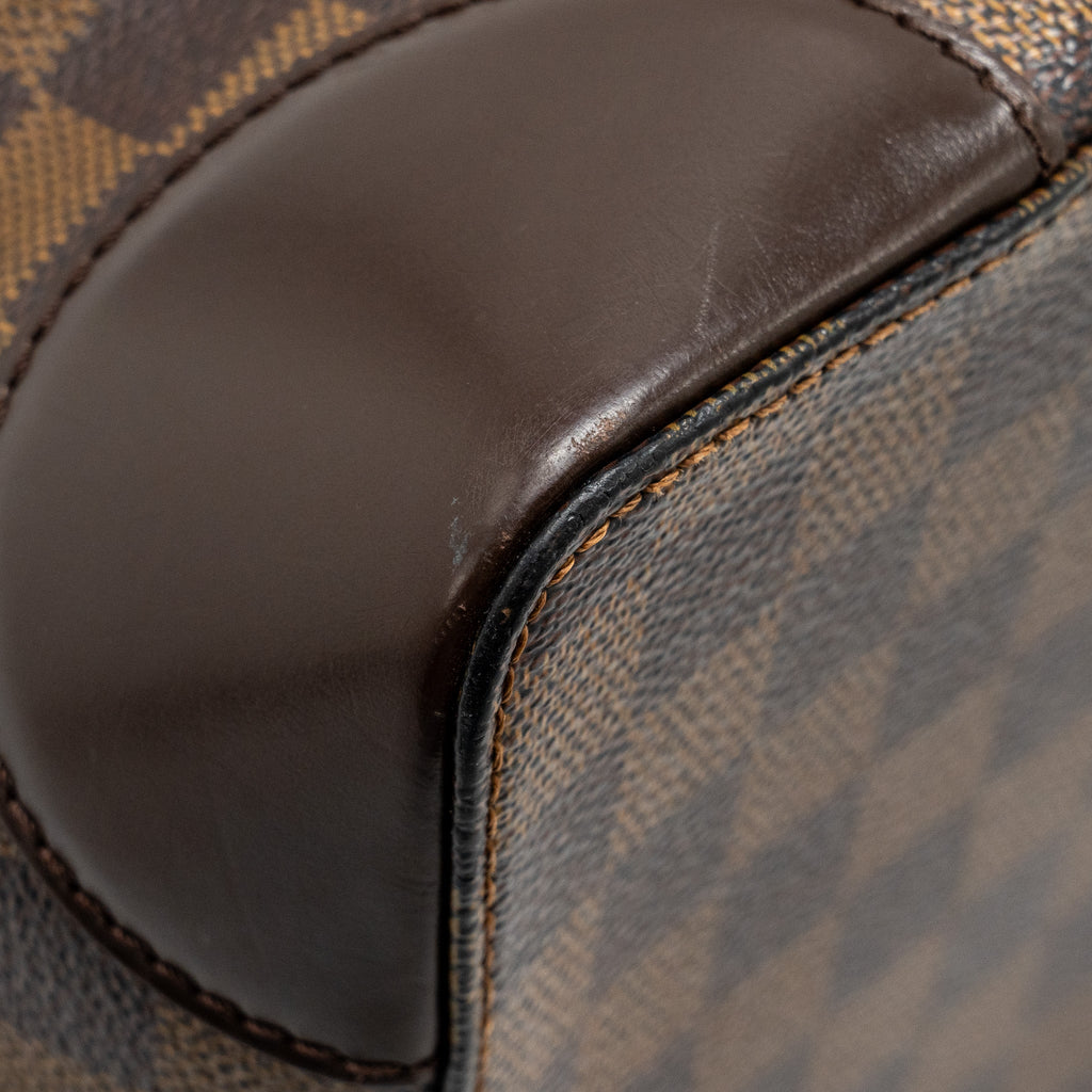 LOUIS VUITTON HEMPSTEAD TOTE BAG DAMIER EBENE GHW